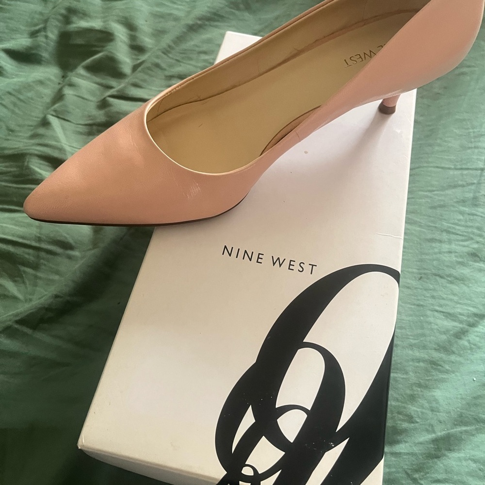 Nine West Blush Pink Heels